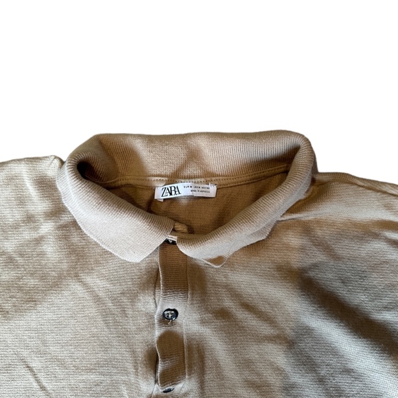 Zara Polo Shirt Size M - Picture 2 of 3